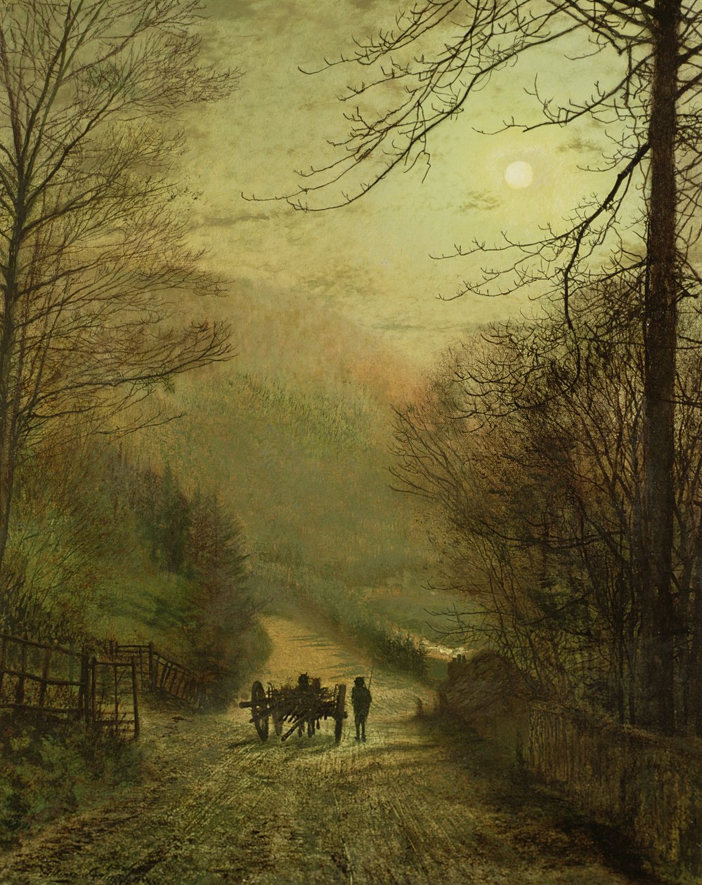 Forge Valley, Scarborough od John Atkinson Grimshaw