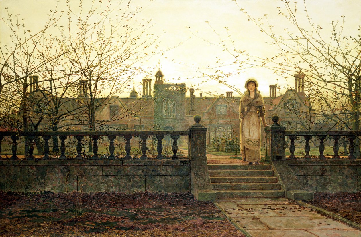 Paní štědrá od John Atkinson Grimshaw