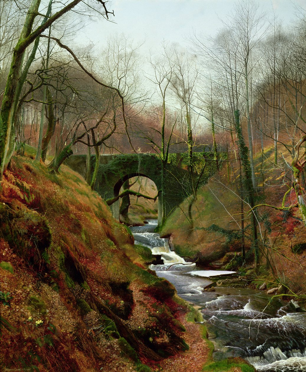 březnové ráno od John Atkinson Grimshaw