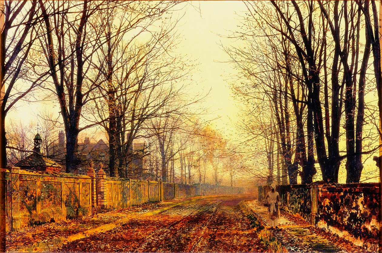 Pod kalhotami, 1892 od John Atkinson Grimshaw