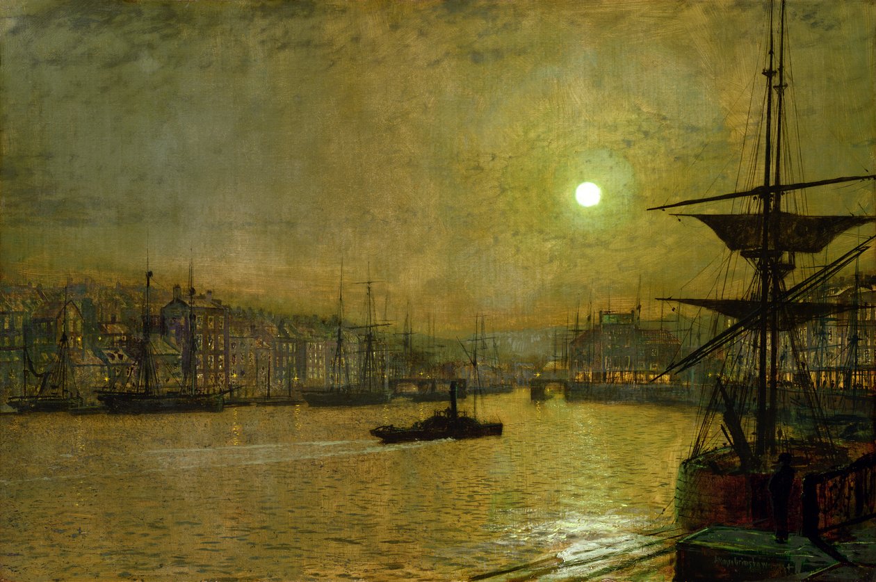 Whitby od John Atkinson Grimshaw