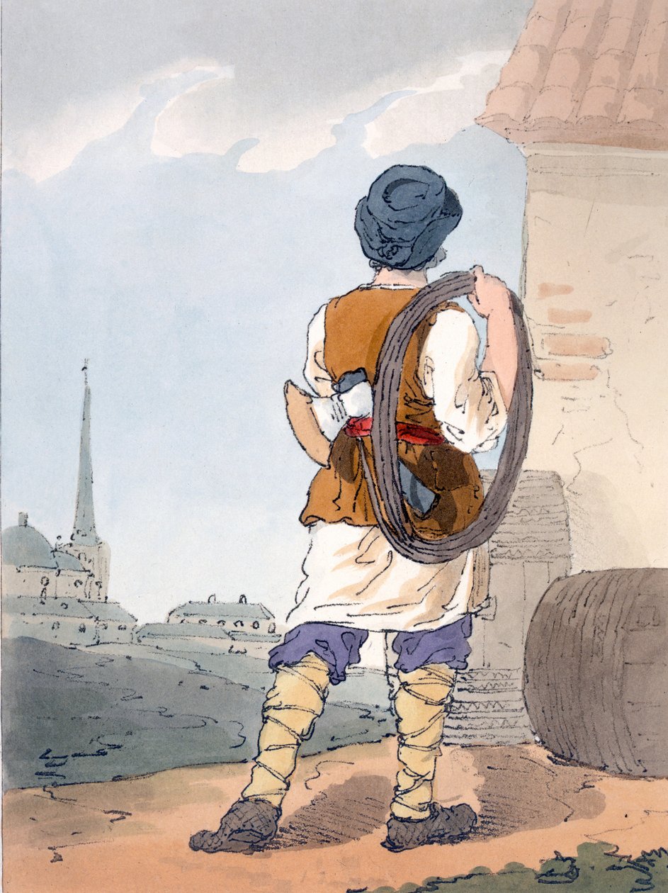 Cooper, kolem roku 1804 od John Augustus Atkinson
