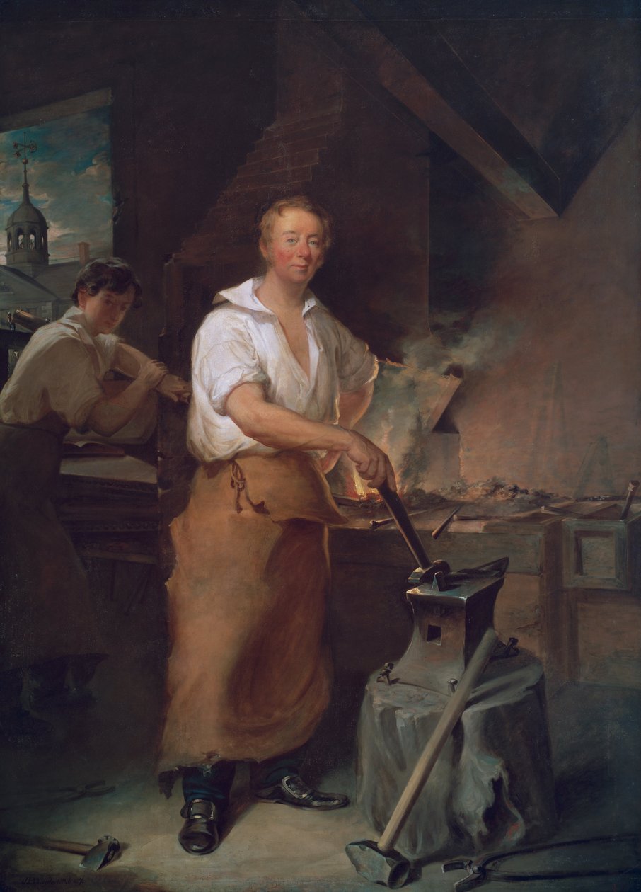 Pat Lyon ve Forge od John Neagle