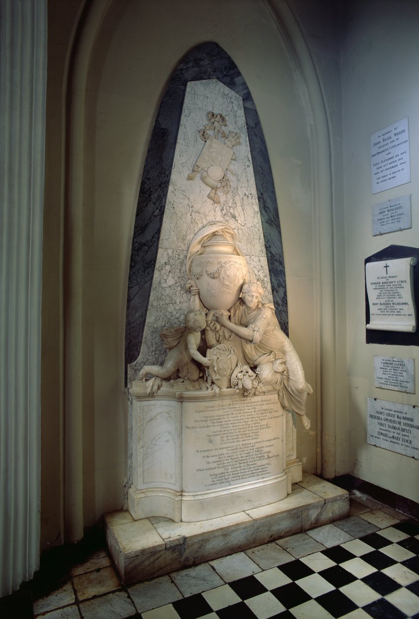 Památník hraběte z Effinghamu, 1796 (mramor) od John Bacon