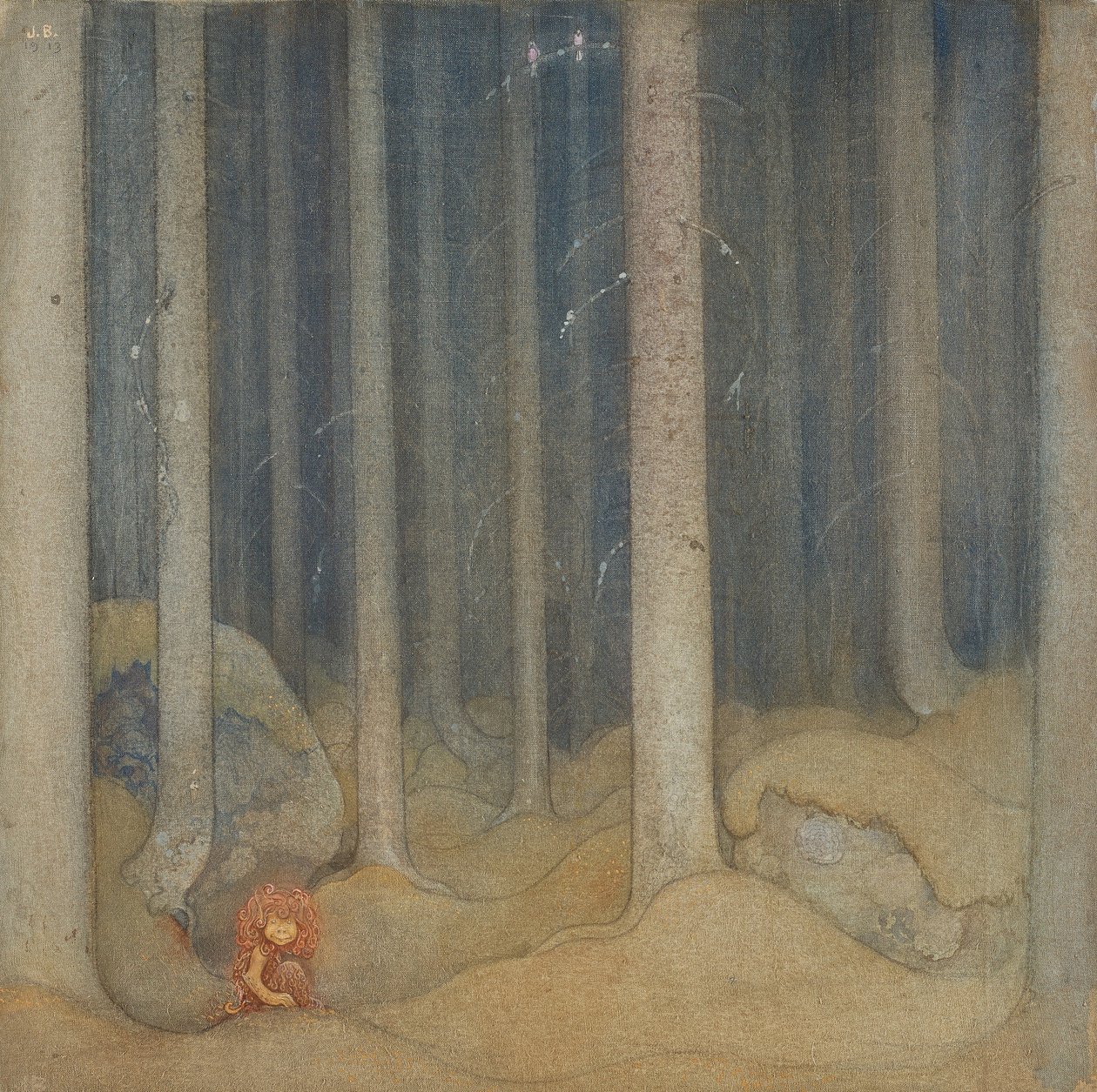 Hump ​​v lese od John Bauer