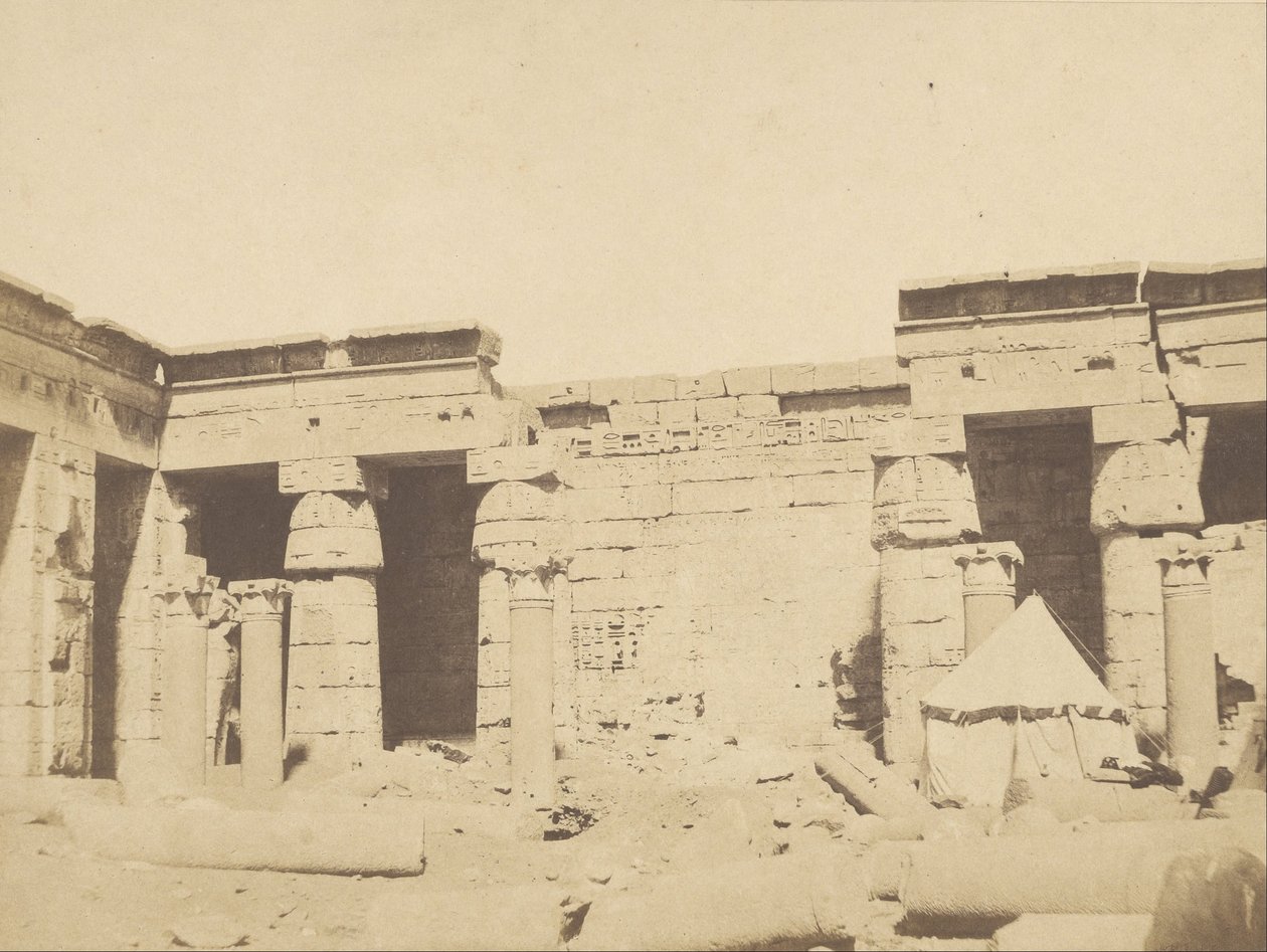 (Medinet Habu, Secound Court) od John Beasly Greene