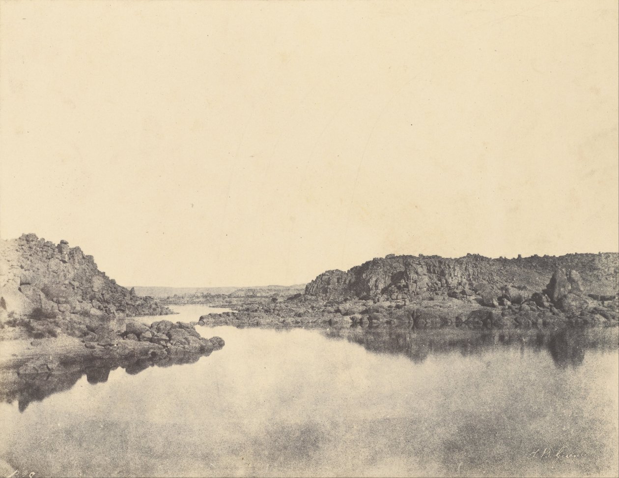 (První katarakta převzata z Philae) od John Beasly Greene