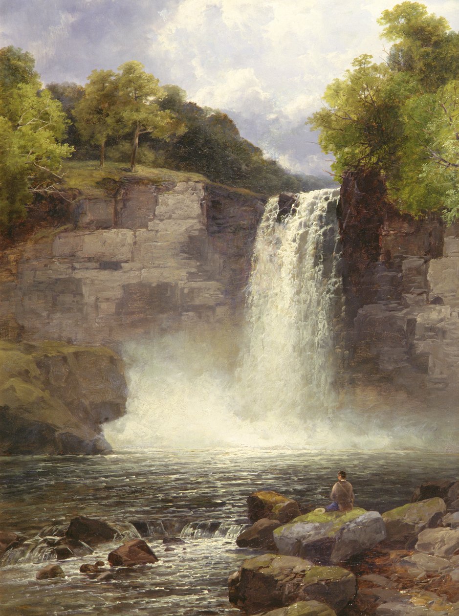 Ruthven Falls, Severní Wales od John Brandon Smith