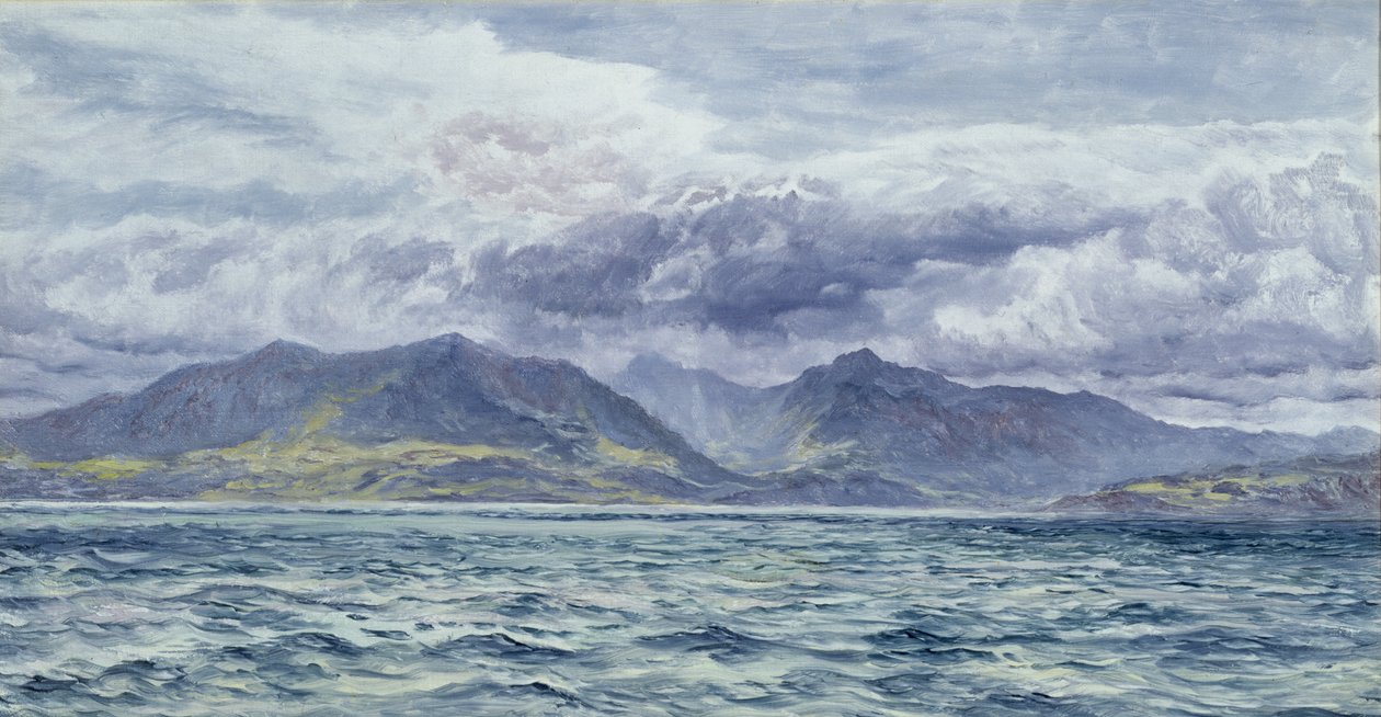 Ostrov Arran, 7. srpna 1883 od John Brett