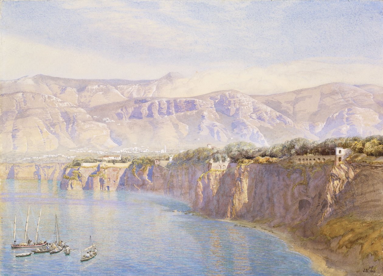 Blízko Sorrenta od John Brett