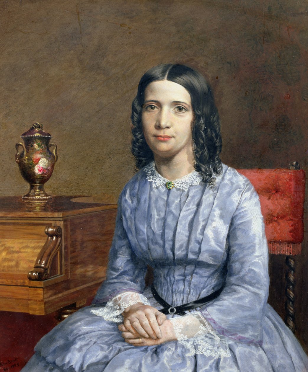 Portrét Matildy Buryové, 1855 od John Brett