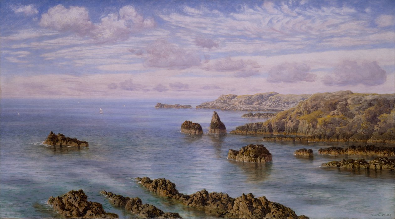 Jižní pobřeží Guernsey od John Brett