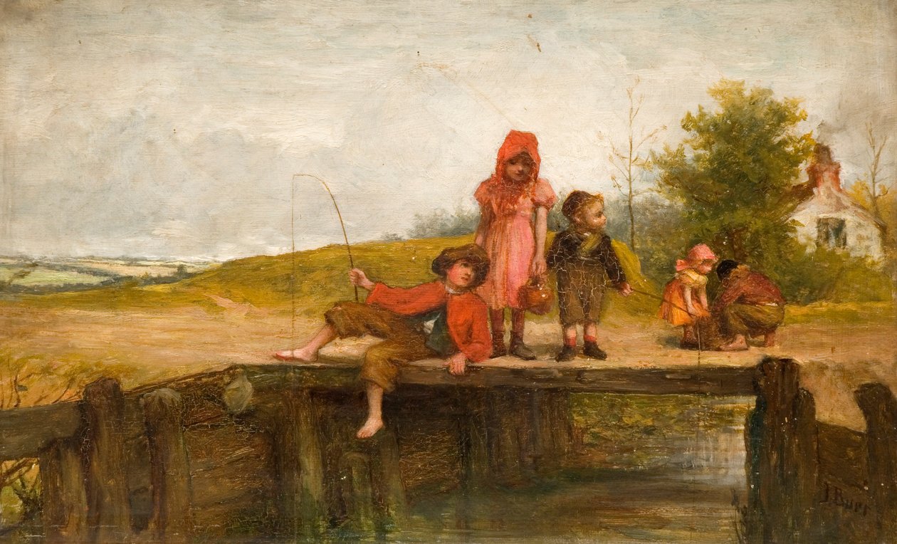 Little Fisher Folk od John Burr