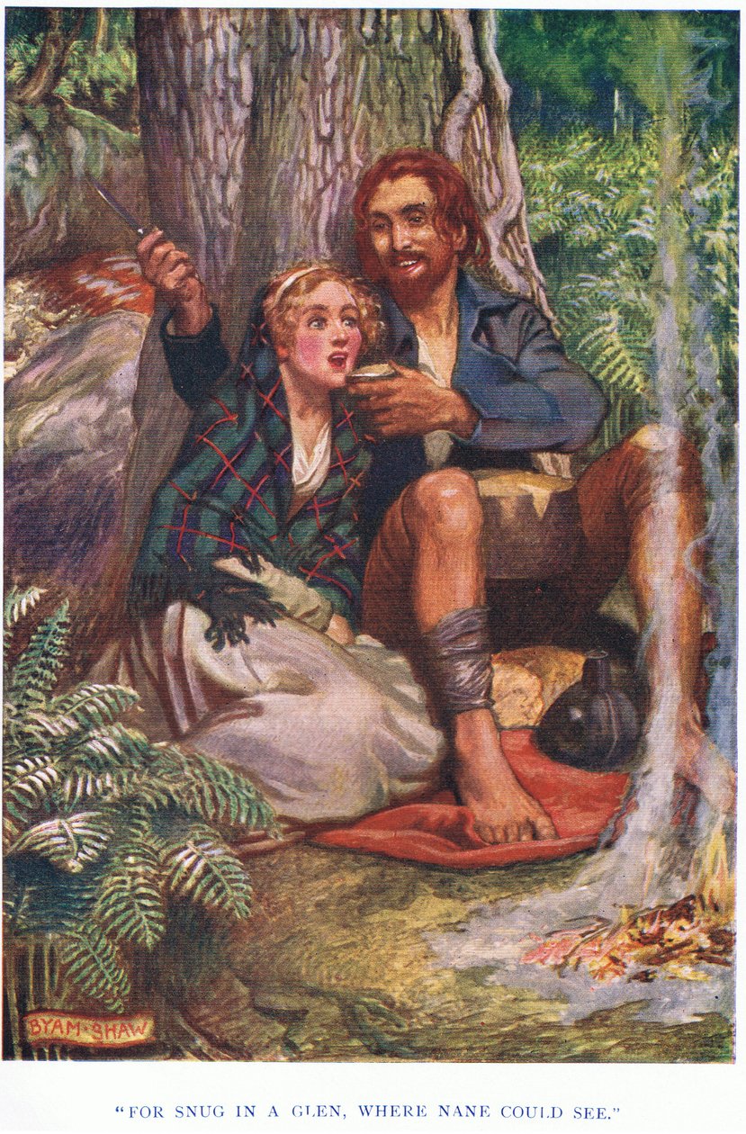 Pro útulný v rokli, kam nane dohlédla, 1928 od John Byam Liston Shaw