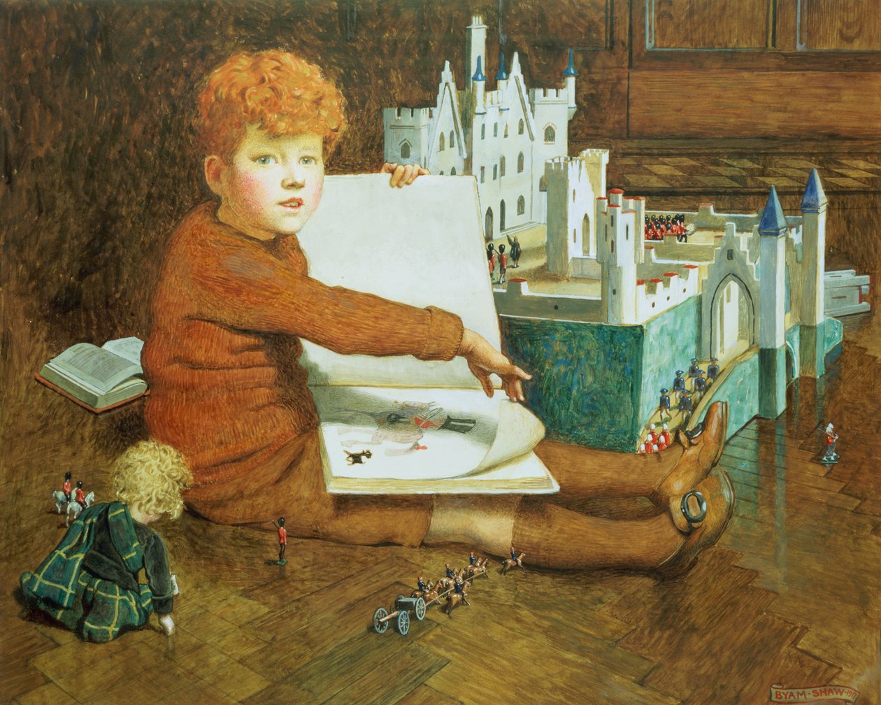 Hrad hraček od John Byam Liston Shaw