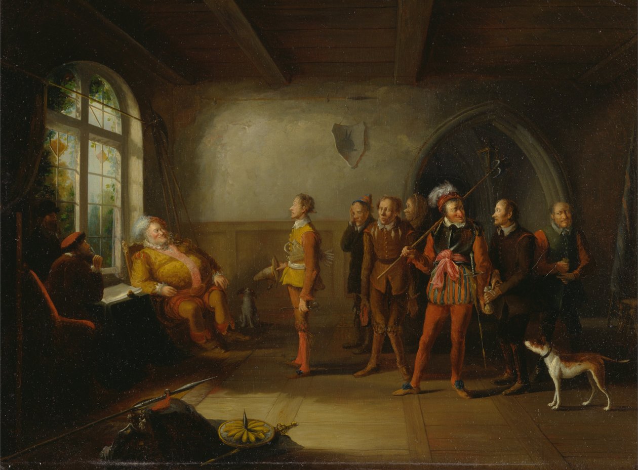 Falstaff a rekruti, od Jindřicha IV., Část II od John Cawse