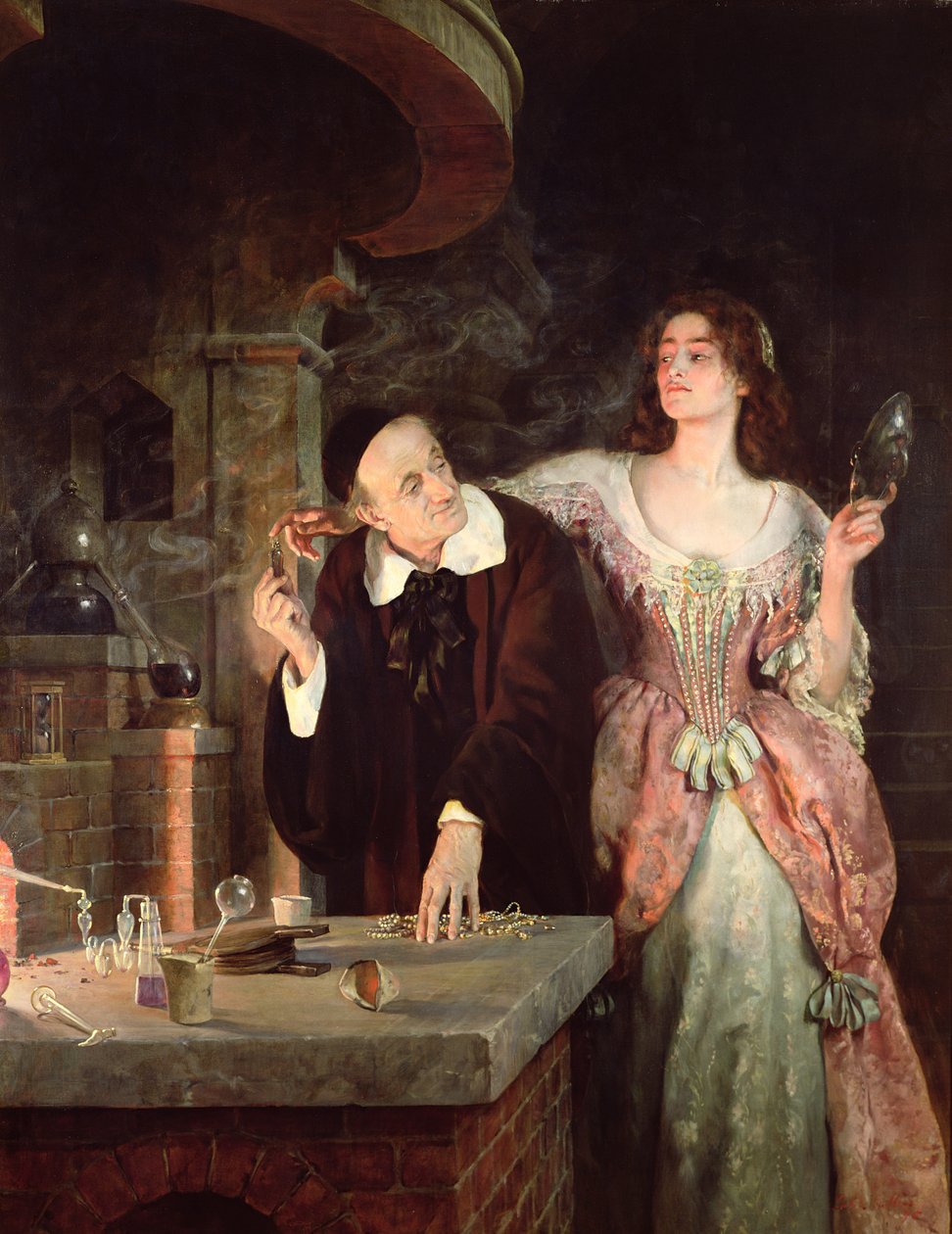 Laboratoř, 1895 od John Collier