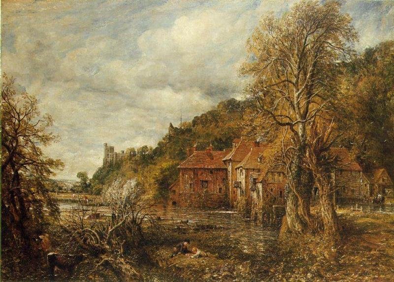 Arundelův mlýn a hrad od John Constable