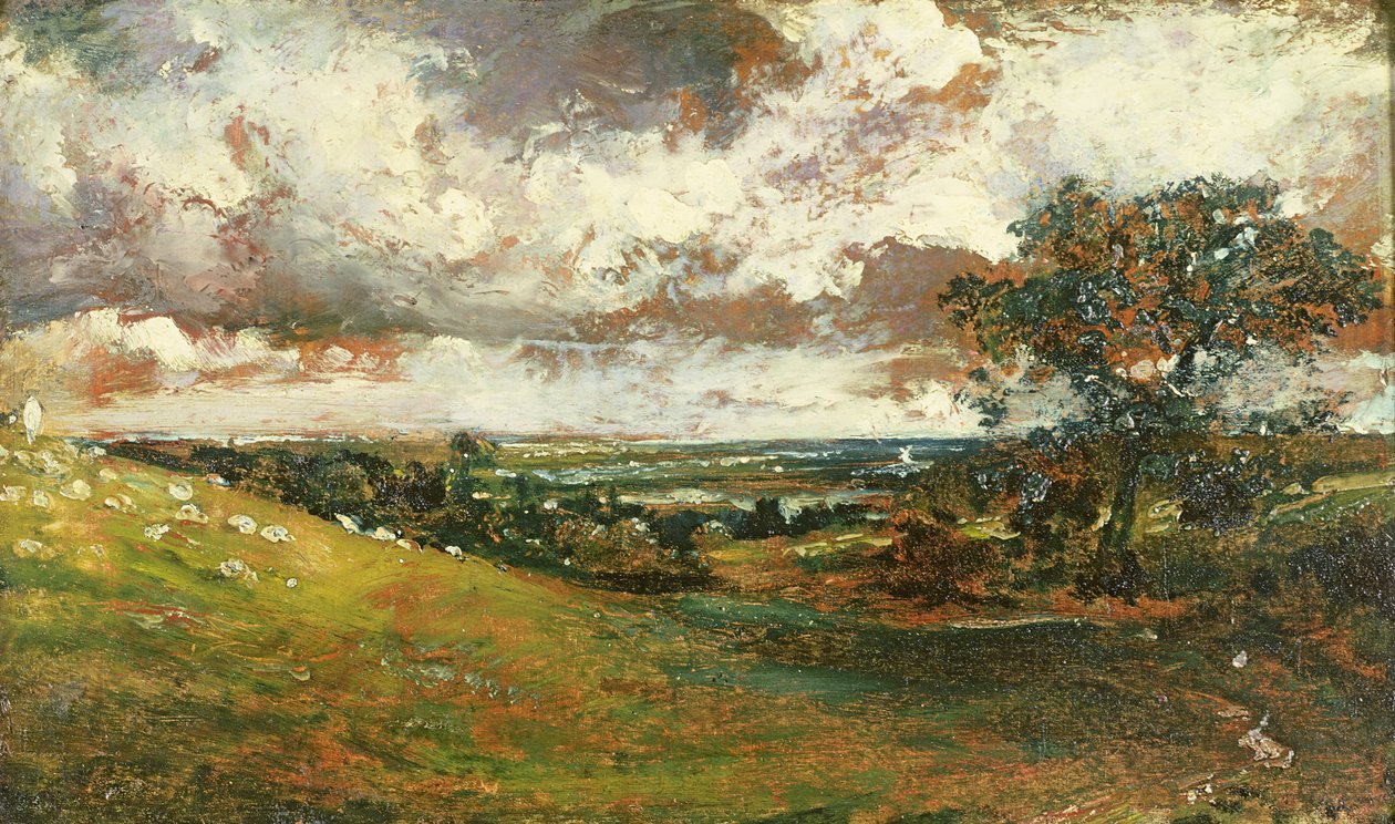 Pobřežní scéna od John Constable