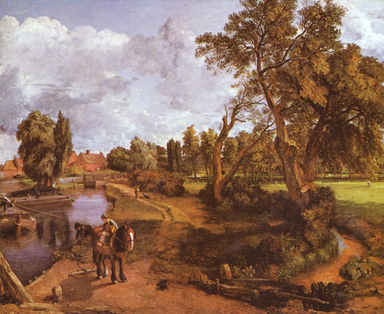 Admirálův dům v Hampsteadu od John Constable