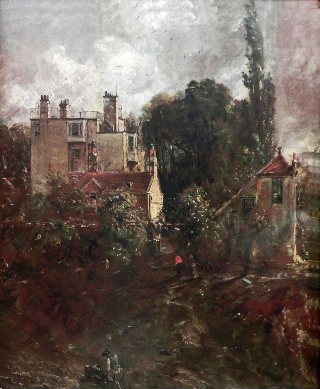 Admirálův dům v Hampsteadu od John Constable