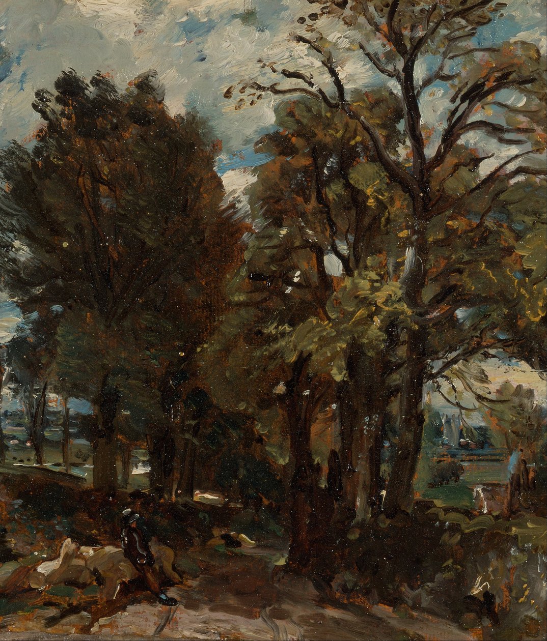 Fen Lane, East Bergholt od John Constable
