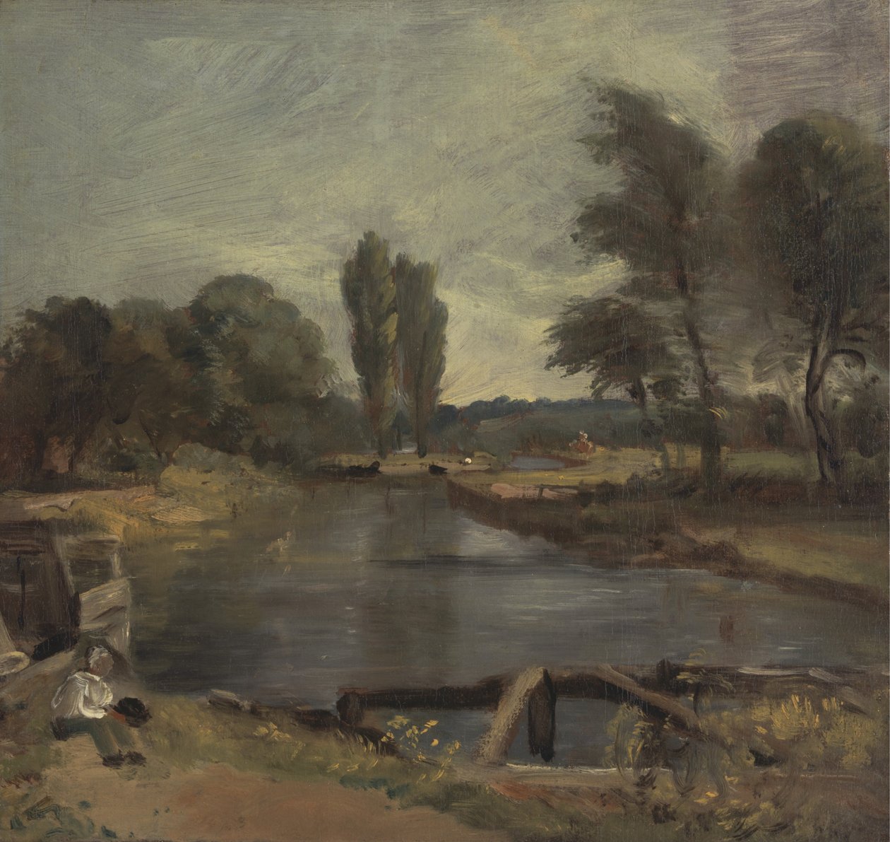Flatfordský zámek od John Constable