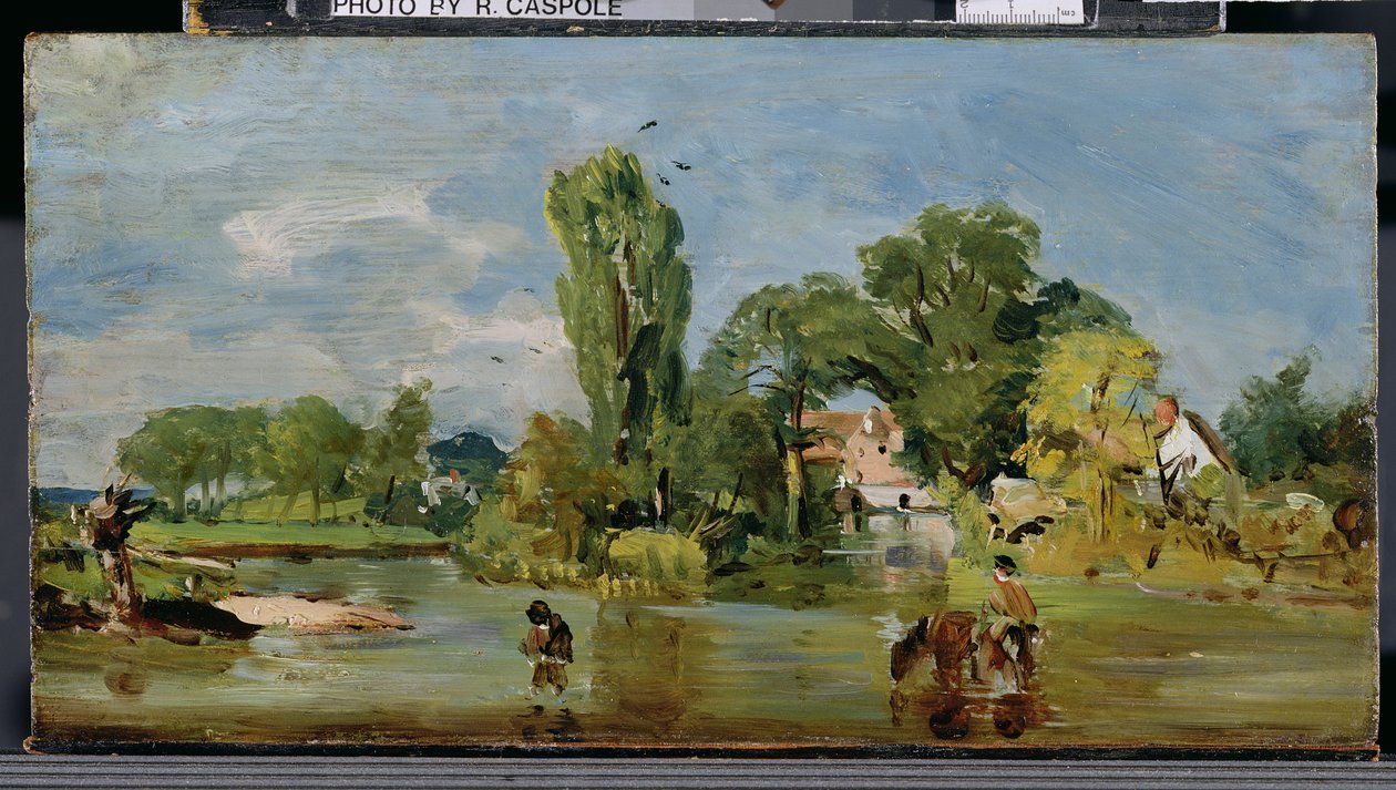 Flatford Mill, kolem 1810-11 od John Constable