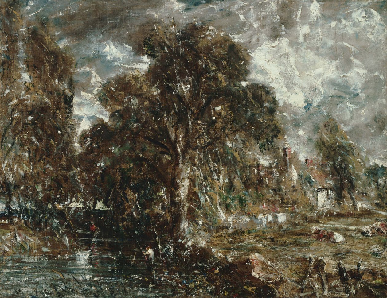 Na řece Stour od John Constable
