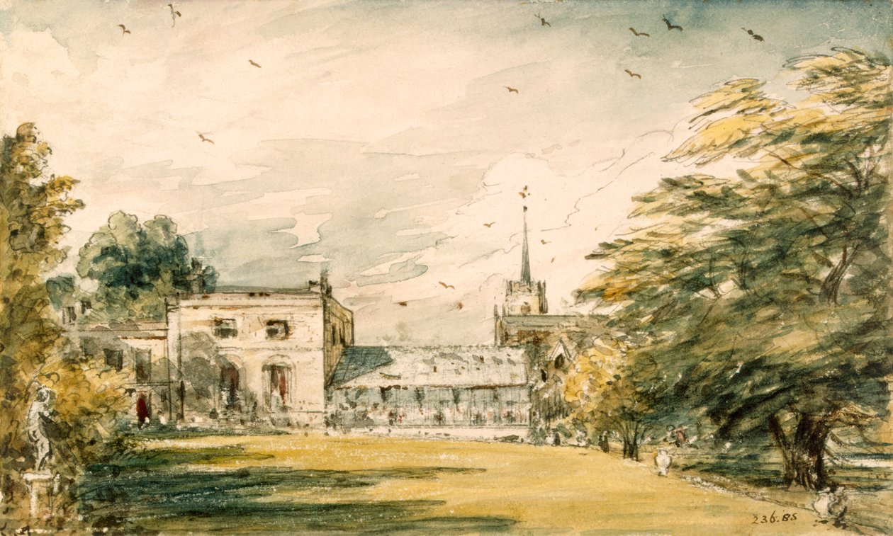 Pitt Place, Epsom od John Constable