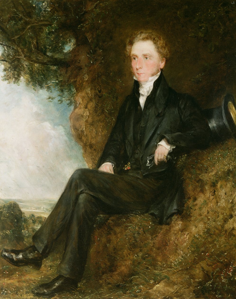 Portrét doktora Thomase Simcoxe Lea, kolem roku 1828 (pár 95339) od John Constable
