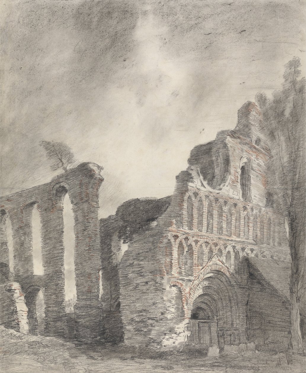 Zřícenina převorství St. Botolphs, Colchester od John Constable