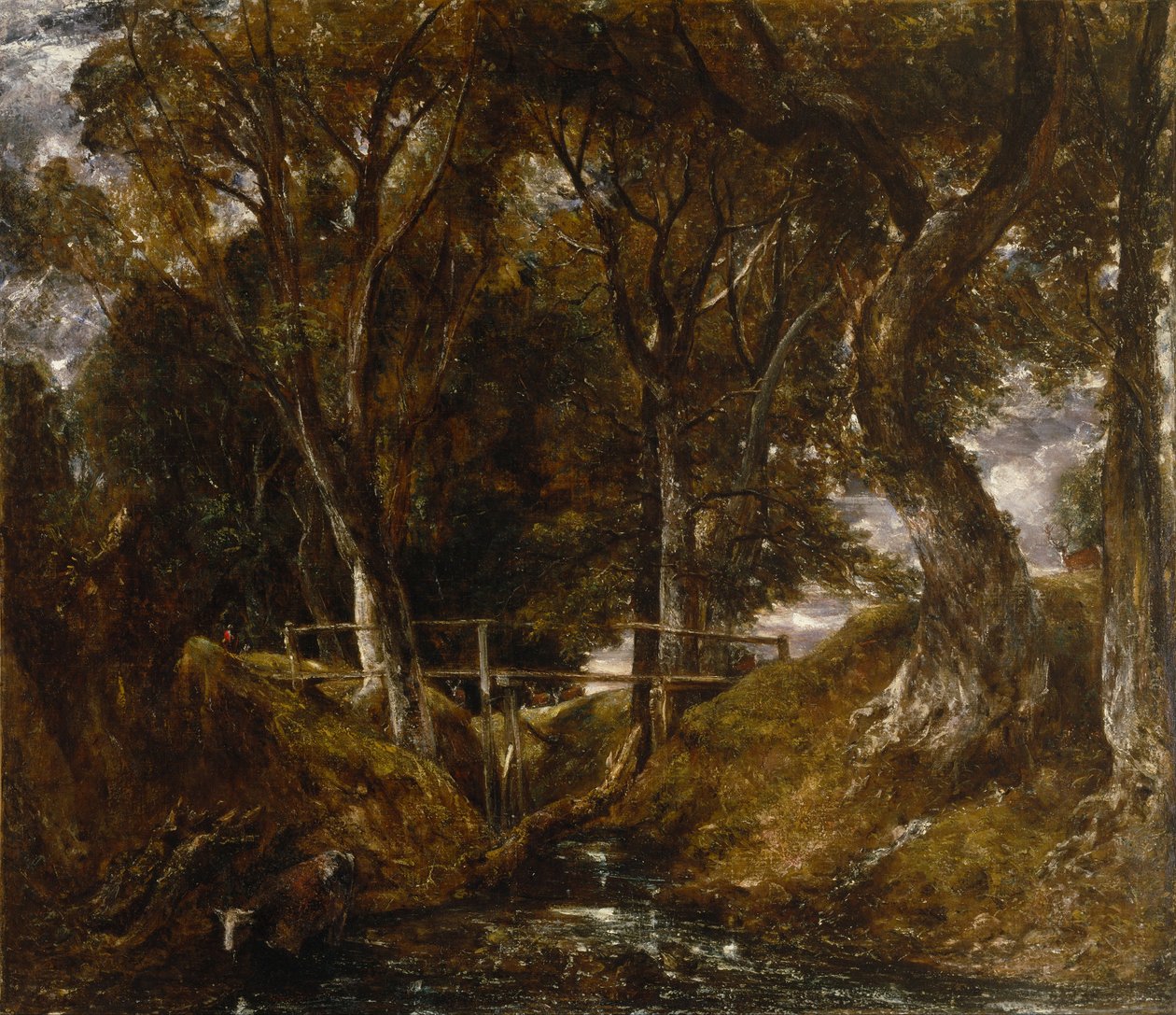 The Dell at Helmingham Park od John Constable
