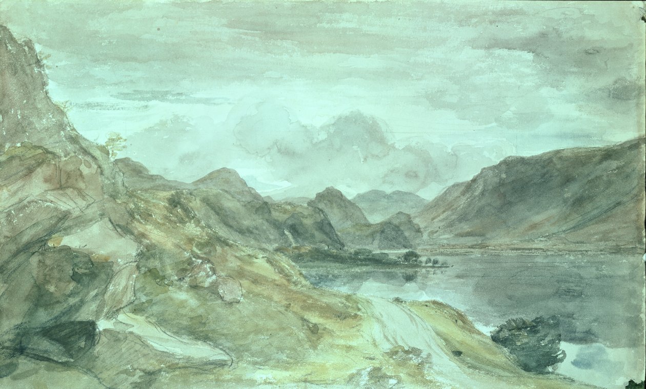 Lake District, cca 1830 od John Constable