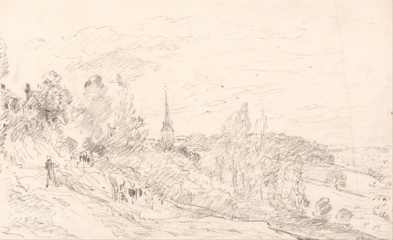Pohled poblíž Arundel od John Constable