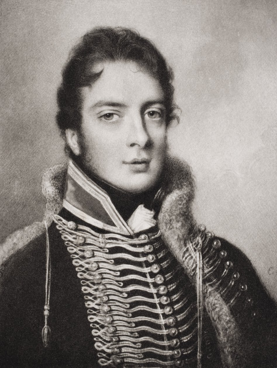 Generálporučík William Warre (1784-1853) z knihy "Dopisy z poloostrova 1808-12", vydané v roce 1909. od John Cox Dillman Engleheart