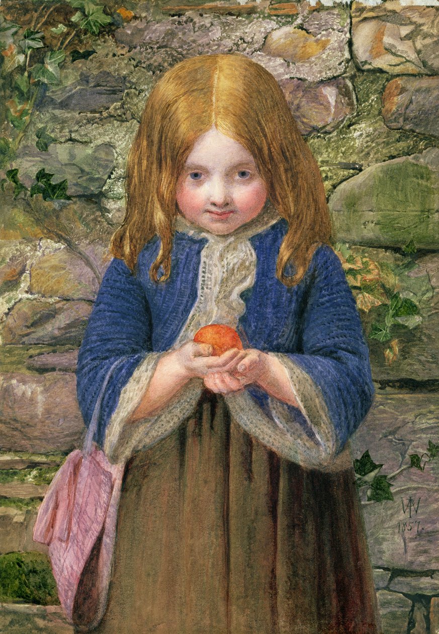 Oranžová dívka, 1857 od John Dawson Watson
