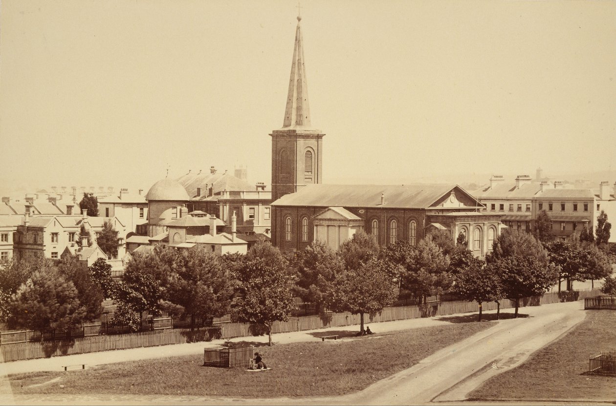 Kostel sv. Jakuba z Hyde Parku, Sydney Fotografické pohledy na Sydney a okolní zemi. Nový S ... od John Degotardi