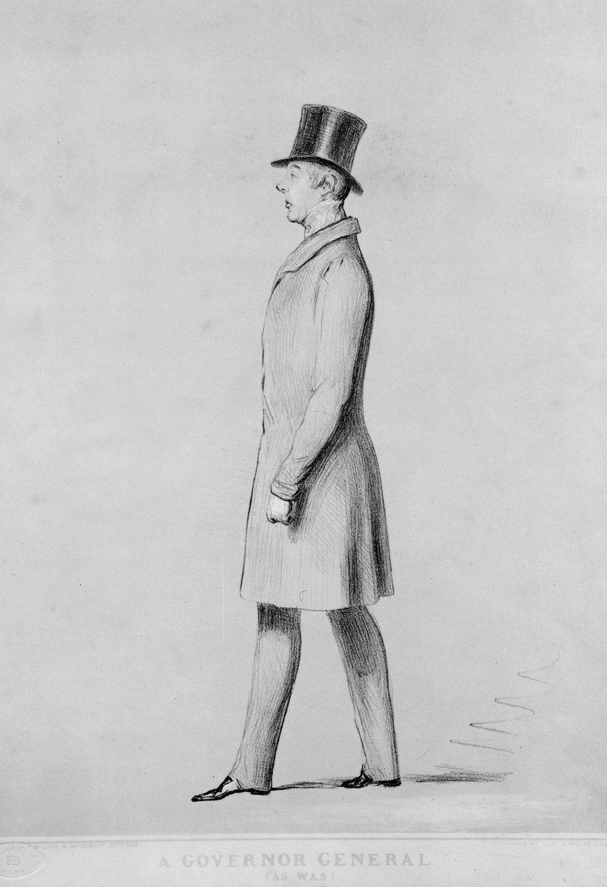 Generální guvernér, 1842 (litografie) od John Doyle
