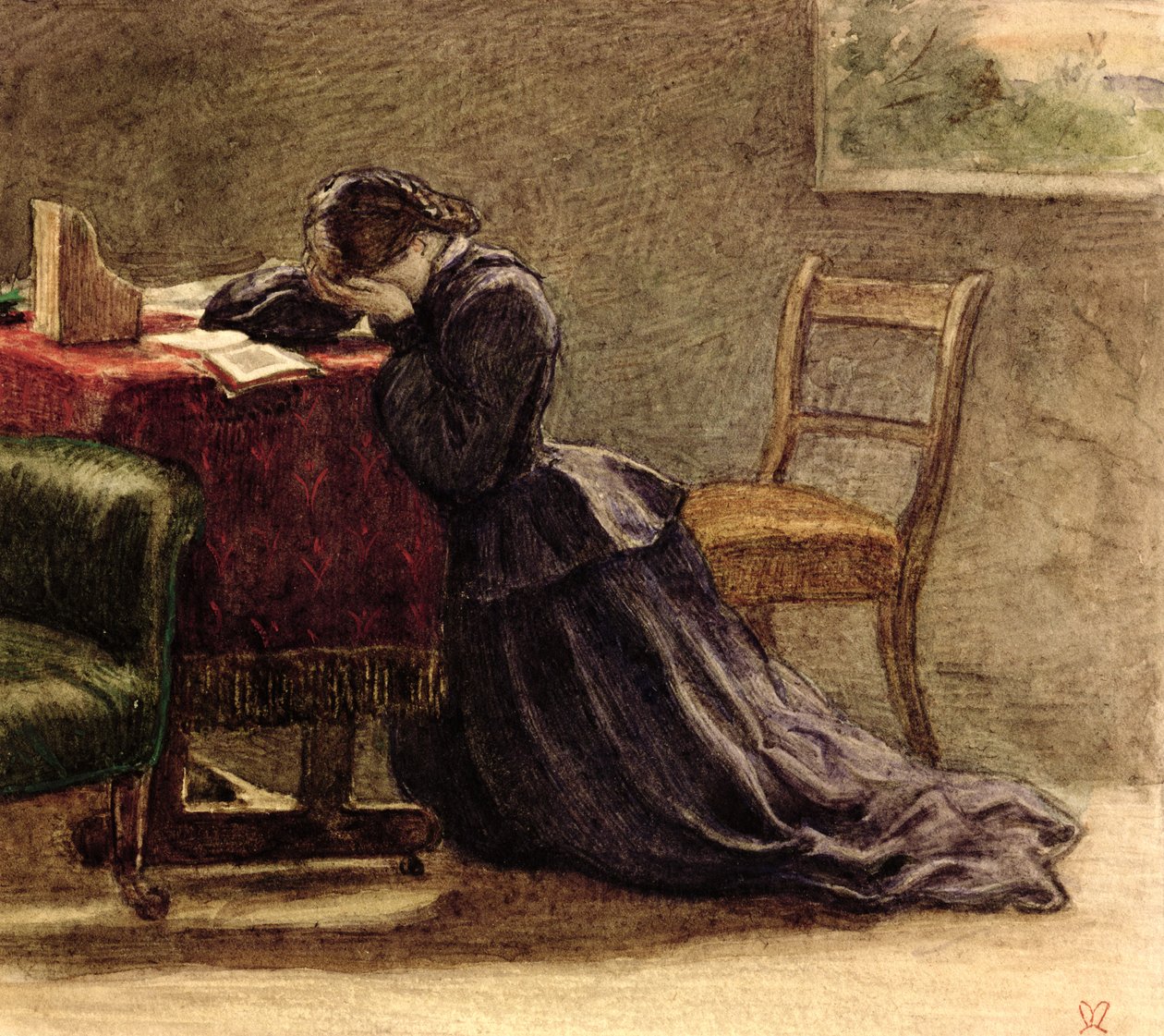 Manželka od John Everett Millais