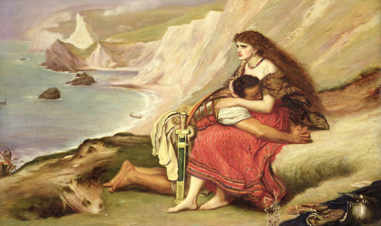 Starověký Brit od John Everett Millais