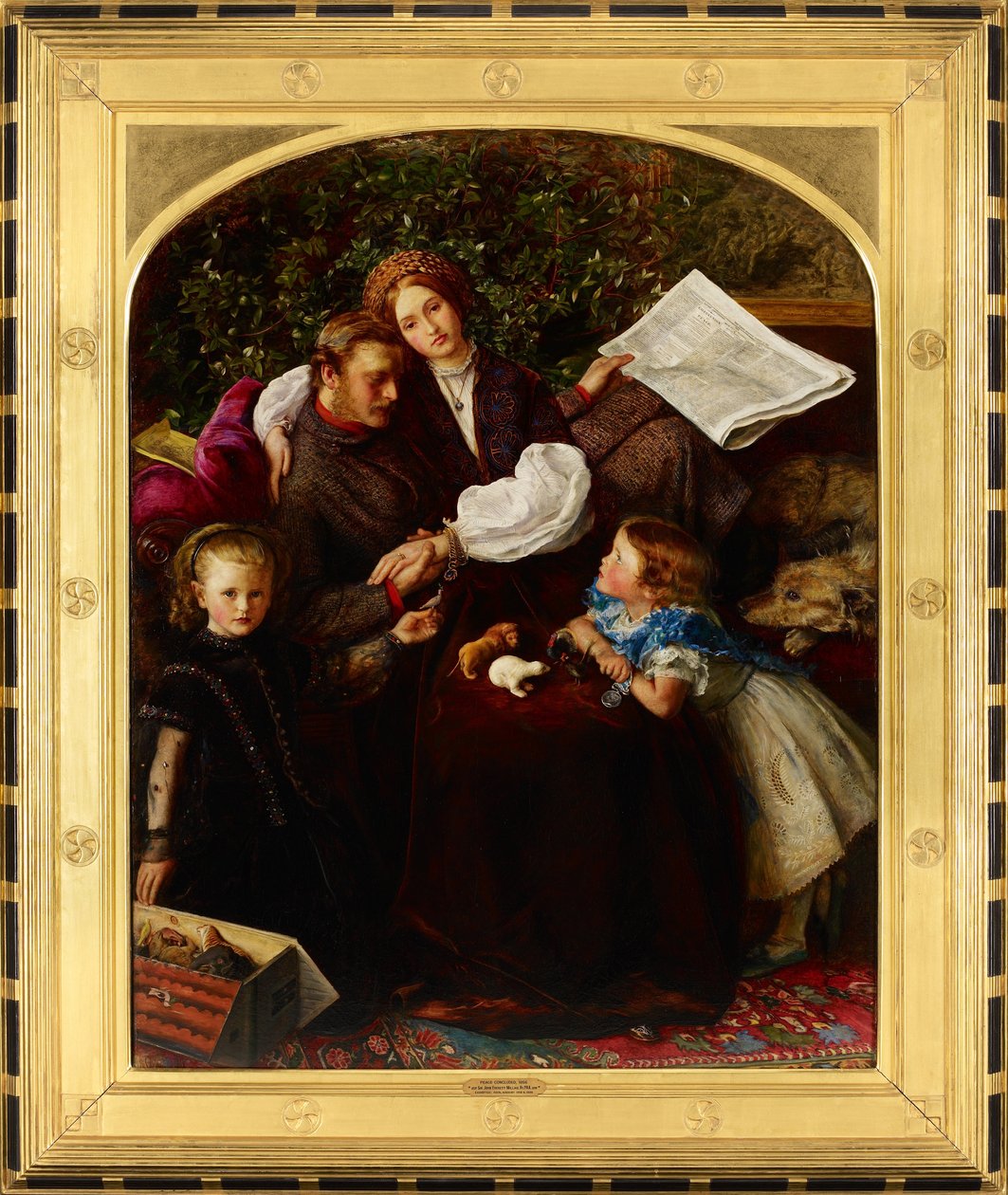 Mír uzavřen od John Everett Millais