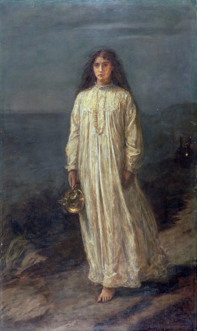 Somnambulista, 1871 od John Everett Millais