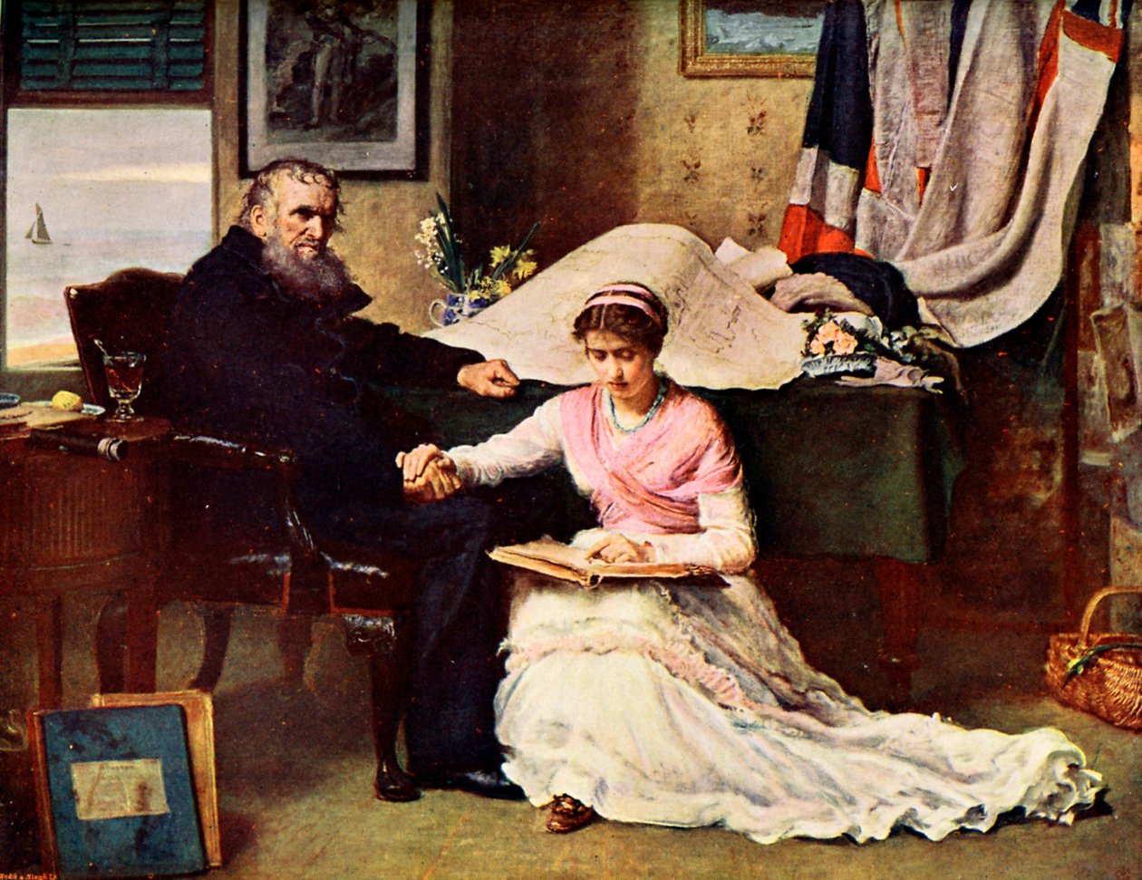 Severozápadní průchod od John Everett after Millais