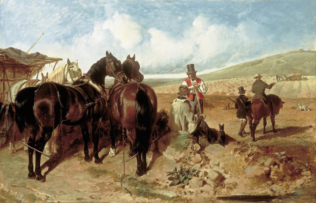 Podzim od John Frederick Herring Senior