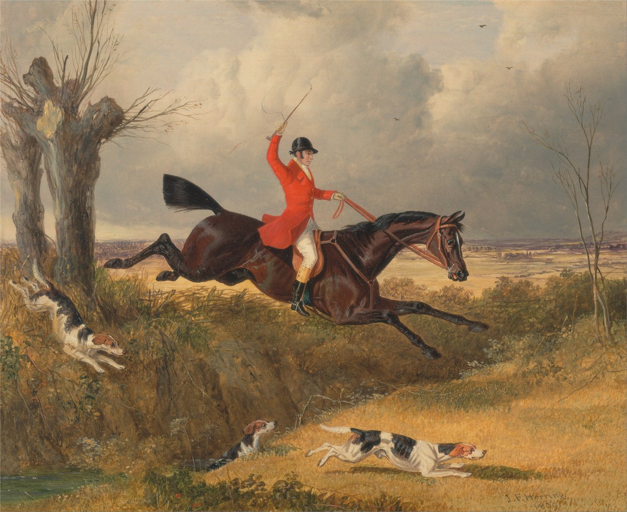 Foxhunting- Vyčištění příkopu od John F. Herring