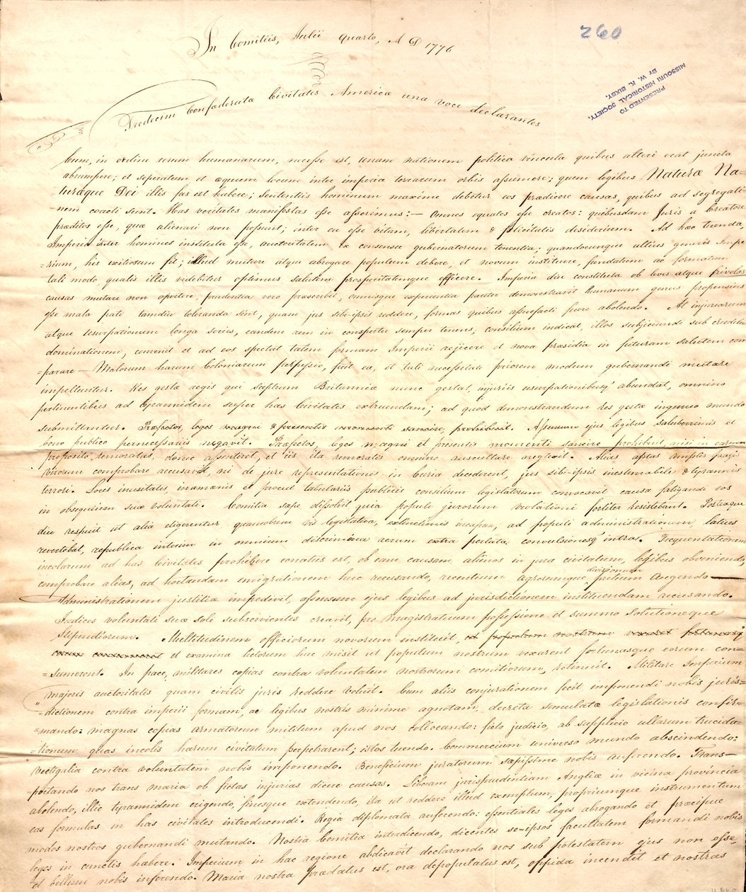 Zaslaný farmářem Jeffersonovi dopisem ze 4. října od John Farmer
