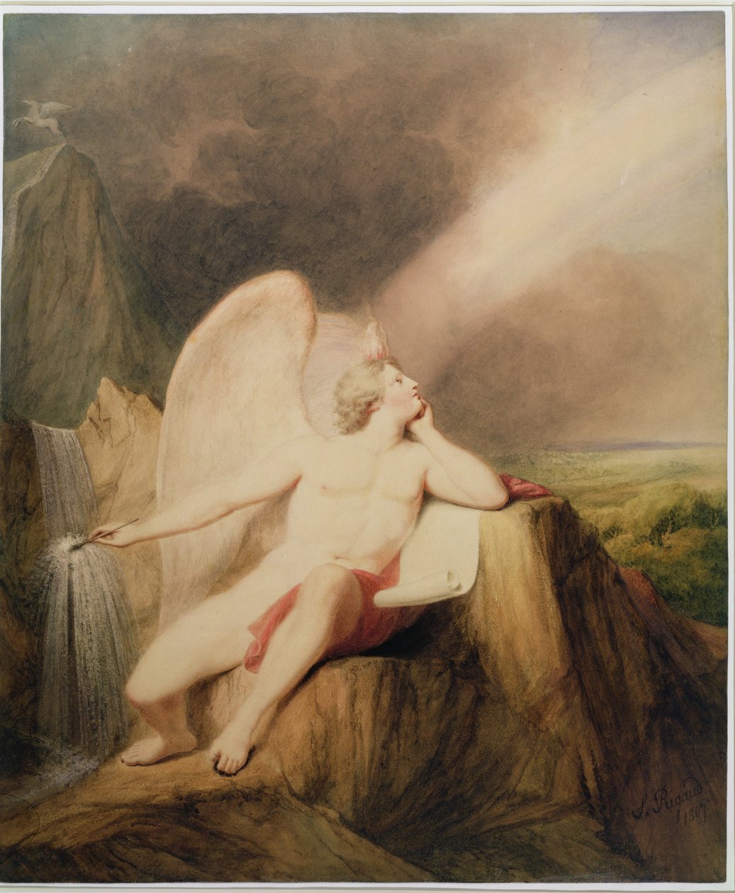 Umění malovat, 1807 od John Francis Rigaud