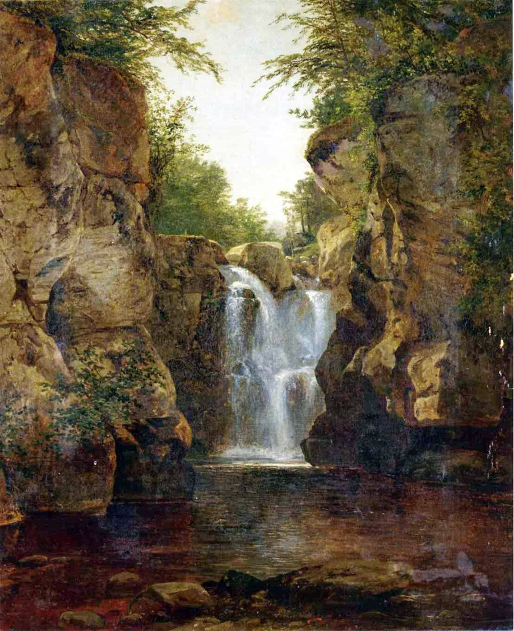 Poison Bash Falls, 1855-60 od John Frederick Kensett