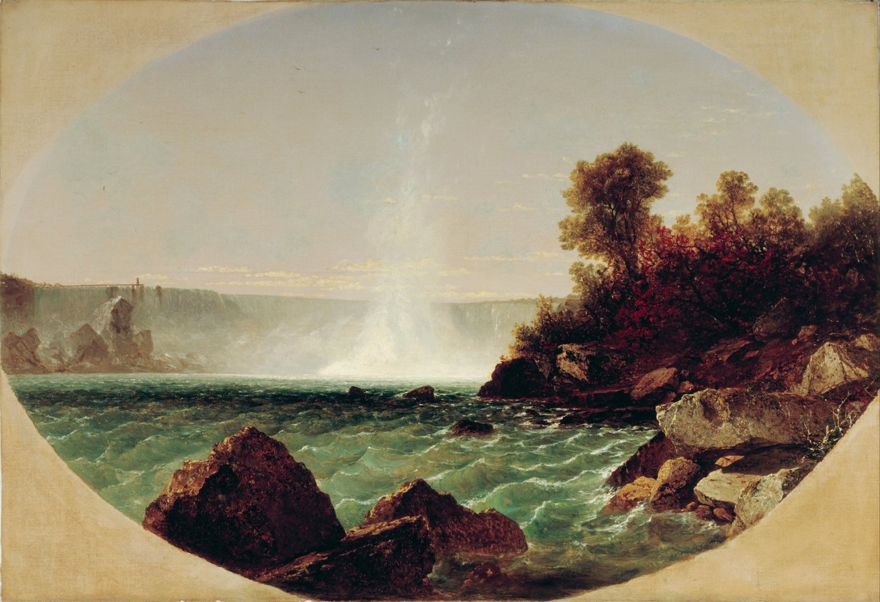 Niagarské vodopády od John Frederick Kensett